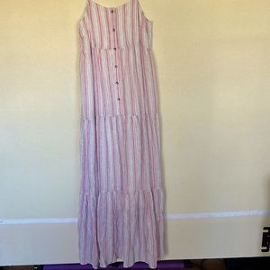 Splendid striped dress/coverup size small